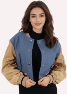 Veste Bomber OverSize- Used Femme-153556-VOG