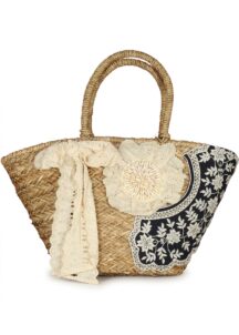 Sac couffin raphia - 167051 - VOG