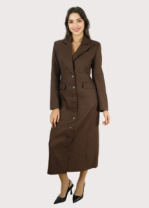 Robe Longue Style Blazer Femme-312610-vog